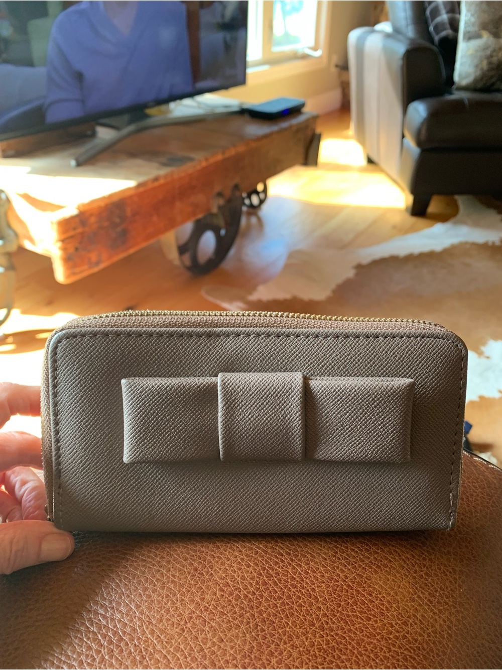 PICK ANY 3 ITEMS FOR $10 - Reduce Vegan Leather Tan Wallet